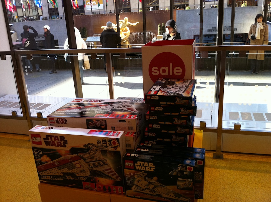 LEGO Store Rockefeller Center Sale