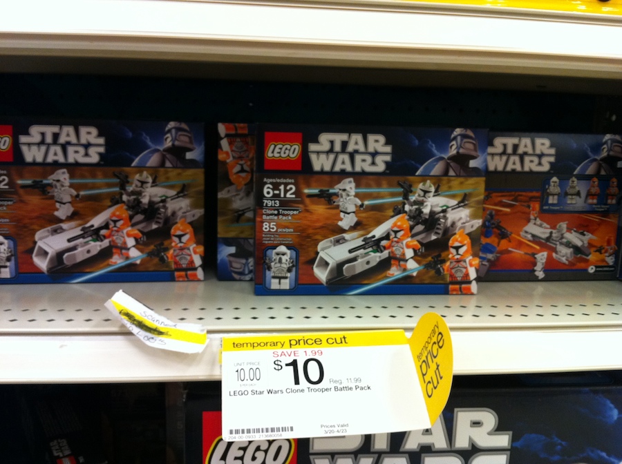 Star Wars LEGO on sale at Target