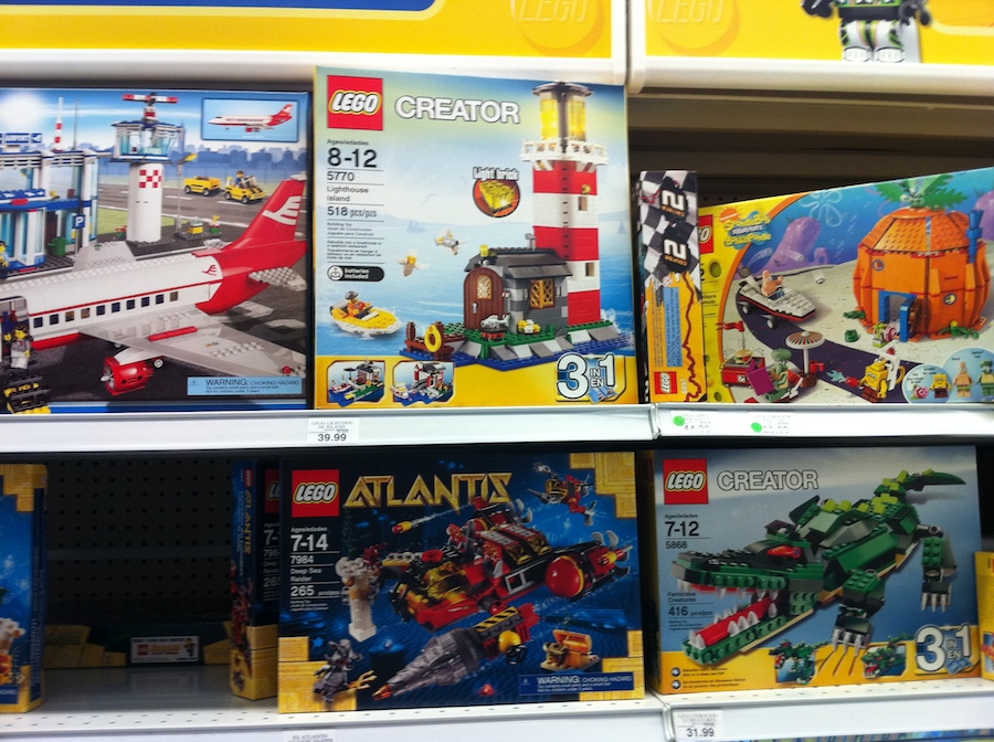 LEGO 2011 sets at Toys R Us