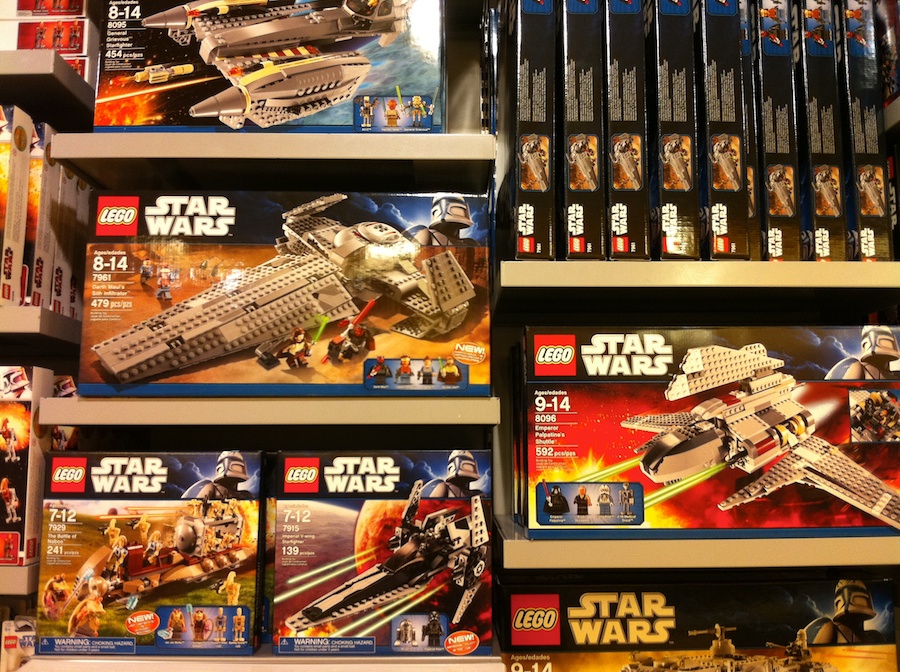 LEGO Store Star Wars and Harry Potter 2011 Sets