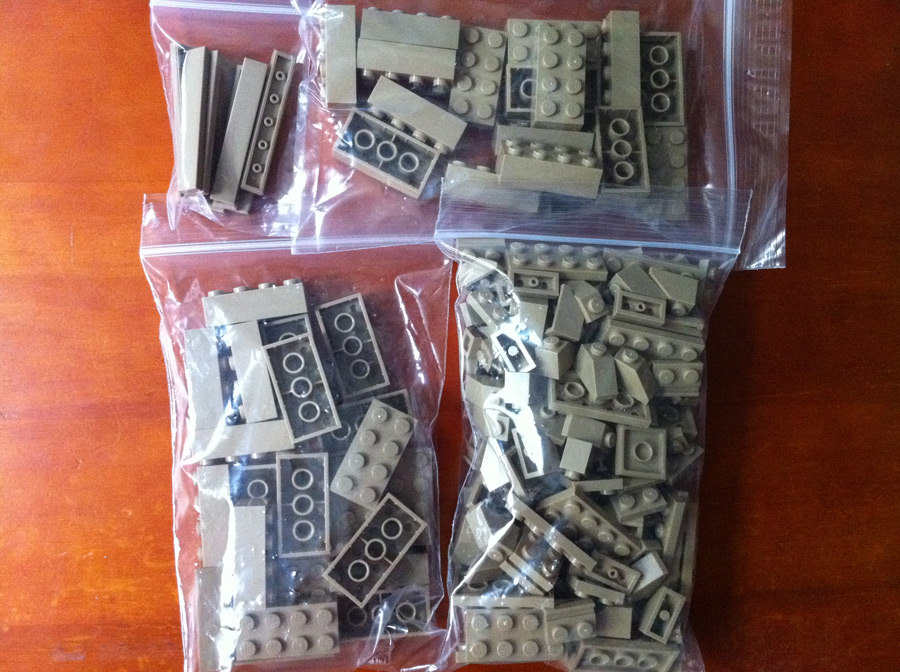 Dark Tan LEGO Bricks