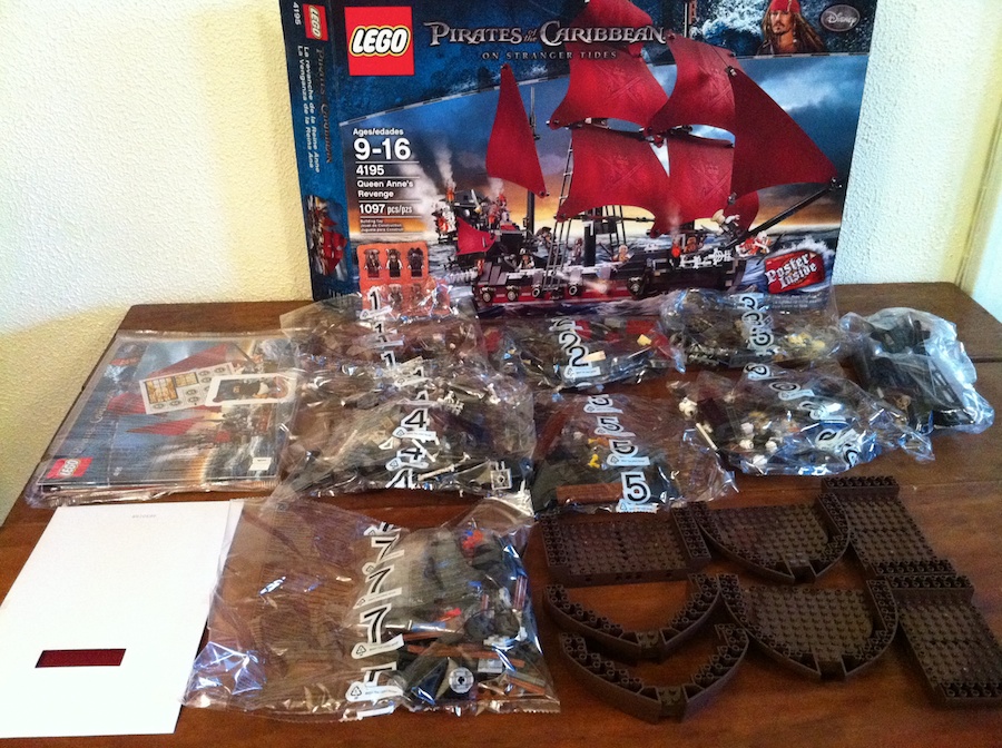 Another Amazing LEGO Pirate Ship Queen Anne s Revenge Brick Update
