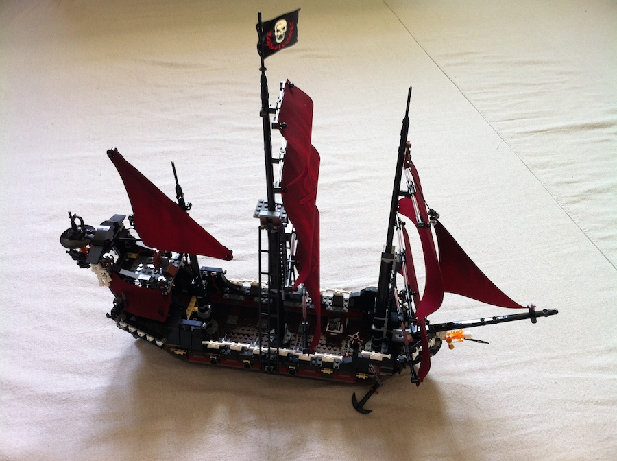 Another Amazing LEGO Pirate Ship Queen Anne s Revenge Brick Update