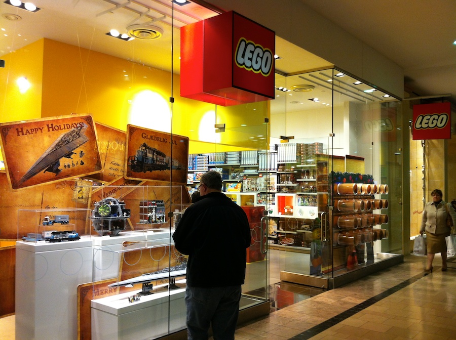 Empty Shelves at LEGO Store and Toys R Us