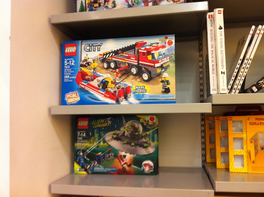 New 2012 Sets Arrive at the LEGO Store