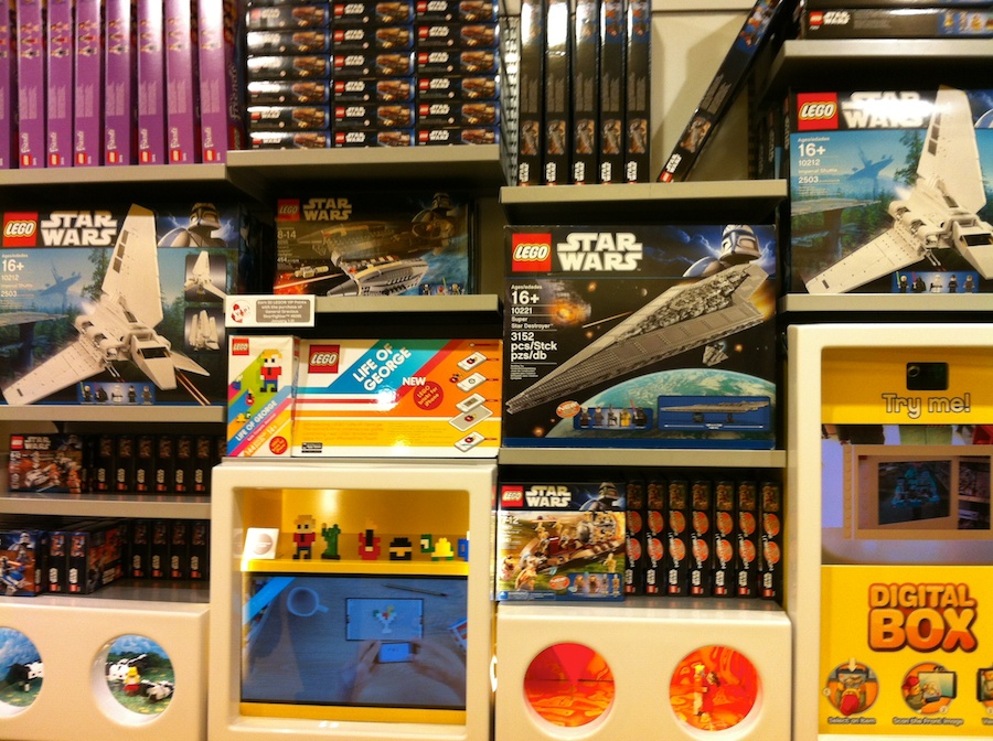 New 2012 Sets Arrive at the LEGO Store