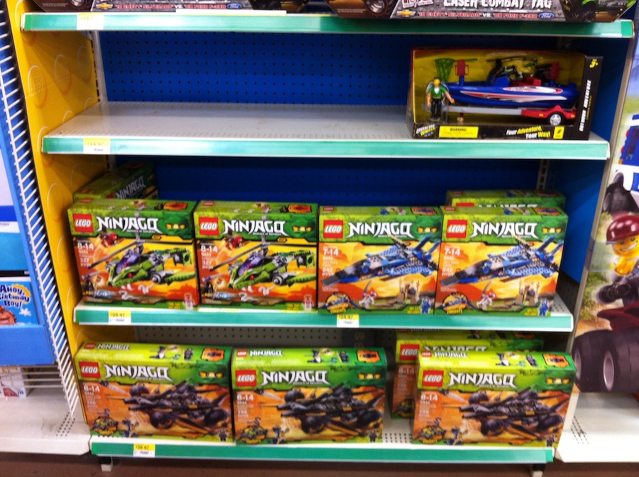 2012 LEGO Sets Arrive at Walmart