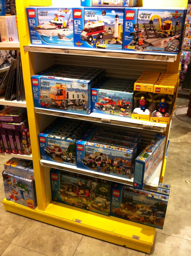 LEGO at Toys R Us Times Square New York City