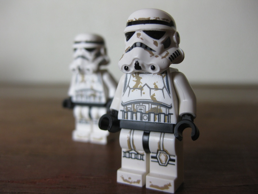 Lego® Star Wars™ Figur Sandtrooper mit Rucksack aus Set 9490* Neuwertig 