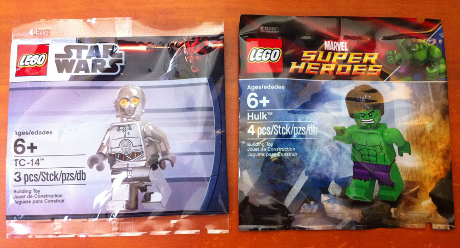 LEGO Polybags: Hulk and TC-14