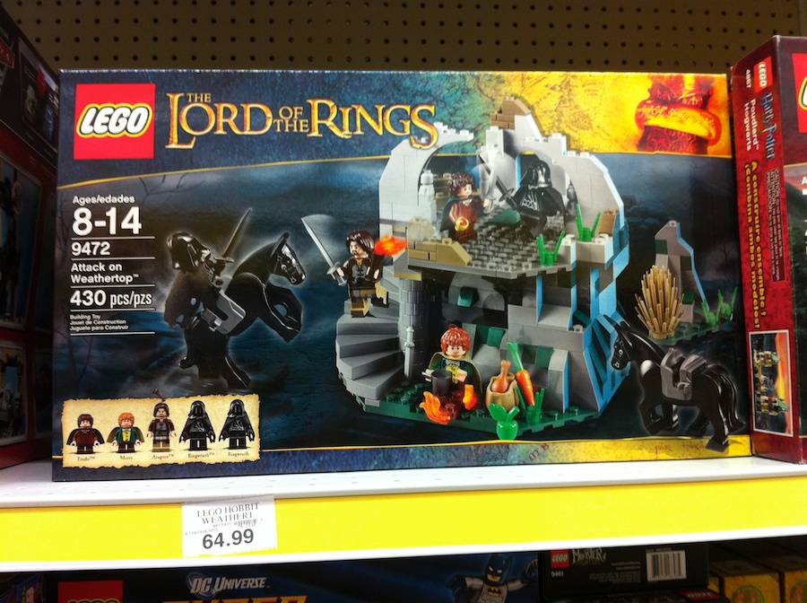 LEGO at Toys R Us, Early Summer 2012