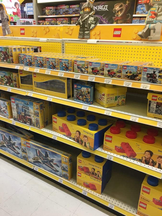 LEGO at Toys R Us, just after Christmas Brick Update
