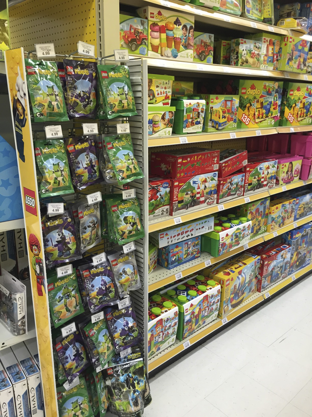 LEGO at Toys R Us, November 2014 Brick Update